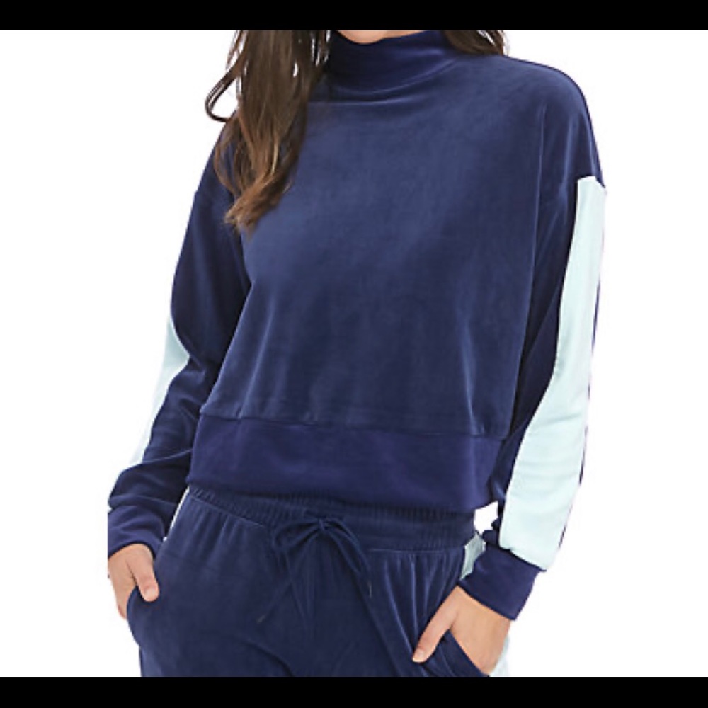 - Zelos Velour jacket pullover. New